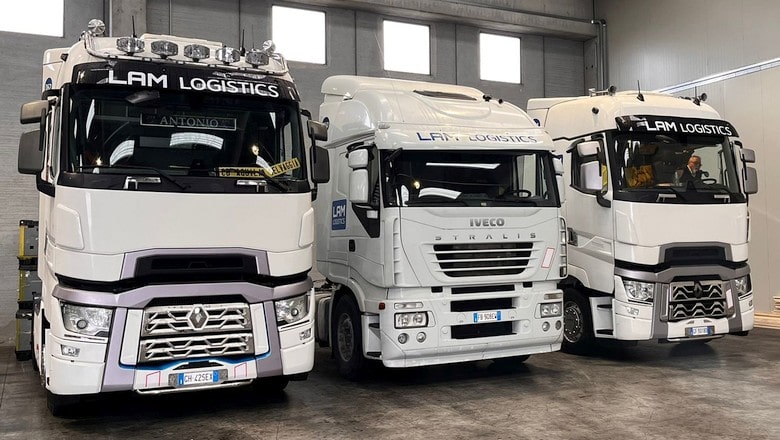 LAM Logistics Trucks